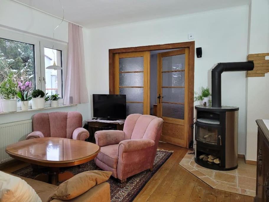 Gaestewohnung " Am Harsdorf " Magdeburg Exteriör bild